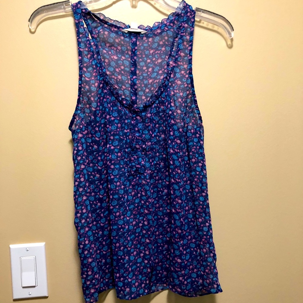 Floral tank top